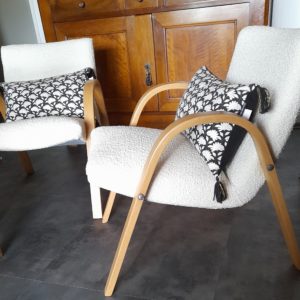 PAIRE FAUTEUIL ANNEES 50