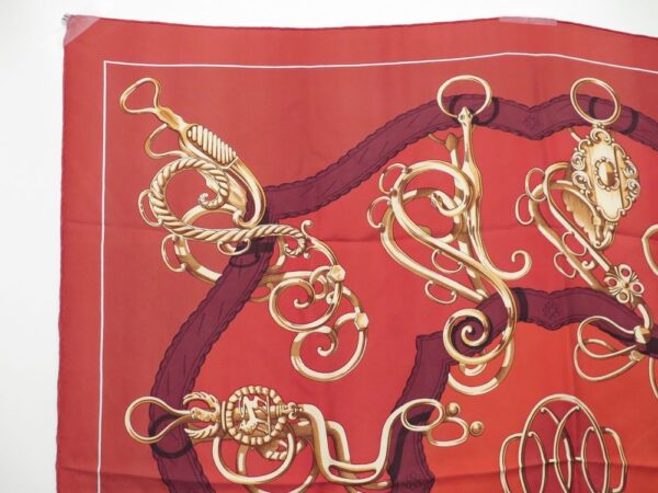 carré hermès Mors et Blason 1974