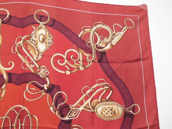 carré hermès Mors et Blason 1974